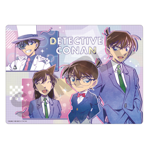 『名探偵コナン』下敷き パープル グリッド